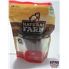 Image 1 : NEW:  NATURAL FARM BEEF GULLET STICK TREATS (80 G) - PACKAGE