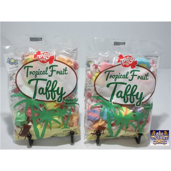 TAFFY TOWN TROPICAL FRUIT TAFFY (128 G) - 2 PACKAGES