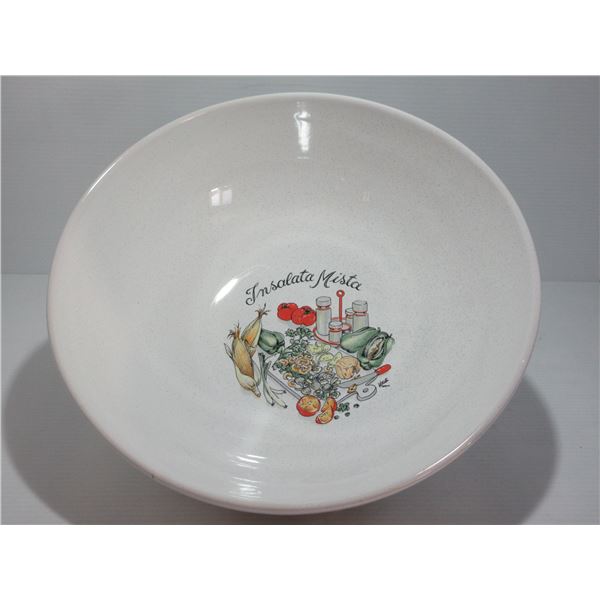 NEW:  LARGE PASTA BOWL (13" DIAMETER)