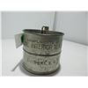 Image 1 : COLLECTIBLE:  FLOUR SIFTER "COMPLIMENTS OF THE INTERIOR NEWS - SMITHERS, BC" (2 CUPS)