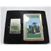 Image 1 : ESTATE/COLLECTIBLE:  JOHN DEERE LIGHTER & CIGARETTE CASE