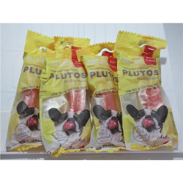 PLUTO DOG CHEWS (BEEF FLAVOR) (4)