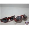 Image 1 : NEW:  RED SUNGLASSES - 2 PAIR
