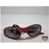 Image 2 : NEW:  RED SUNGLASSES - 2 PAIR