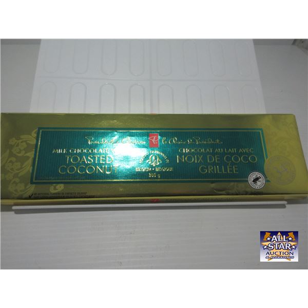 NEW:  PC MILK CHOCOLATE WITH TOASTED COCONUT (340 G)