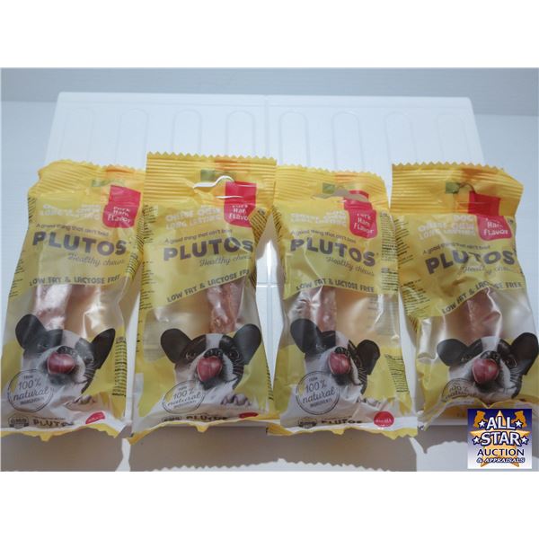PLUTO DOG CHEWS (PORK/HAM FLAVOR) (4)