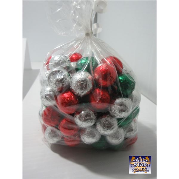 MILK CHOCOLATE & CARAMEL CHRISTMAS BELLS (1 LB) - BAG