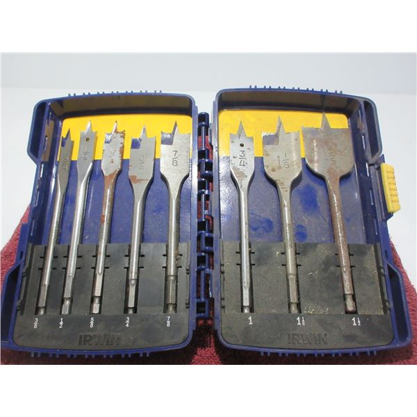 SEIZURE:  IRWIN 8 PIECE WOOD BIT SET