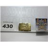 Image 2 : SEIZURE:  DEER GOLD TONE DRESS BELT BUCKLE (MADE IN USA)