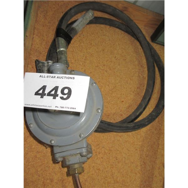 SEIZURE:  PROPANE HOSE & REGULATOR