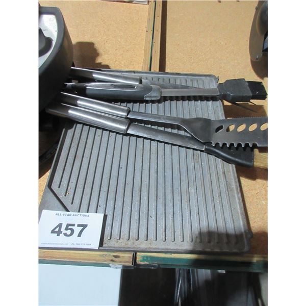 SEIZURE:  BBQ GRILL & UTENSILS