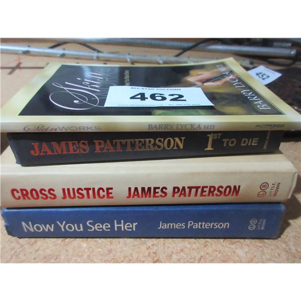 SEIZURE:  4 JAMES PATTERSON BOOKS