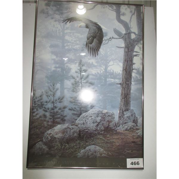 SEIZURE:  FRAMED DANIEL SMITH PICTURE (24" X 36")