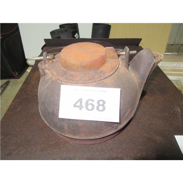 SEIZURE:  CAST IRON KETTLE