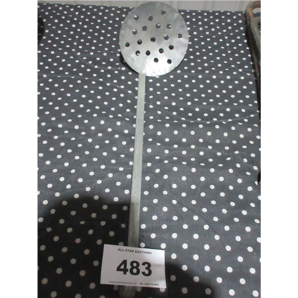 SEIZURE:  ICE FISHING SCOOP/LADEL