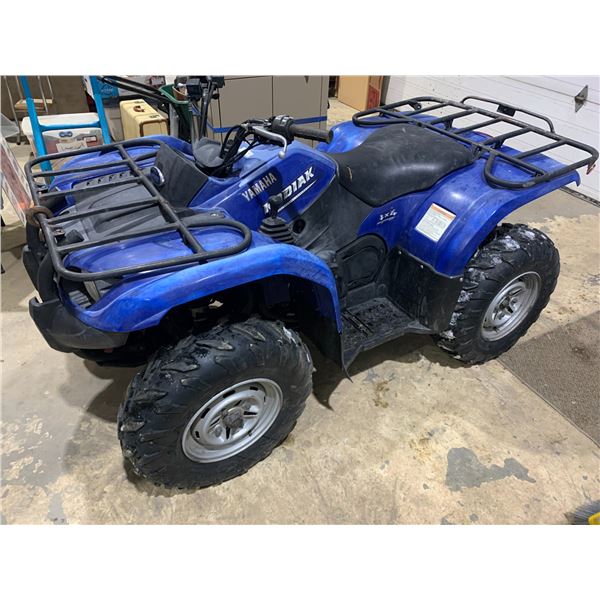 SEIZURE:  2007 YAMAHA YFM450FWAN QUAD