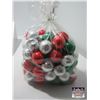 Image 1 : MILK CHOCOLATE CHRISTMAS BALLS (1 LB) - BAG