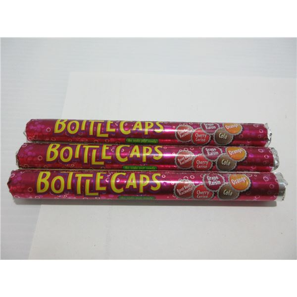 BOTTLE CAPS CANDY (50 G) - 3 ROLLS