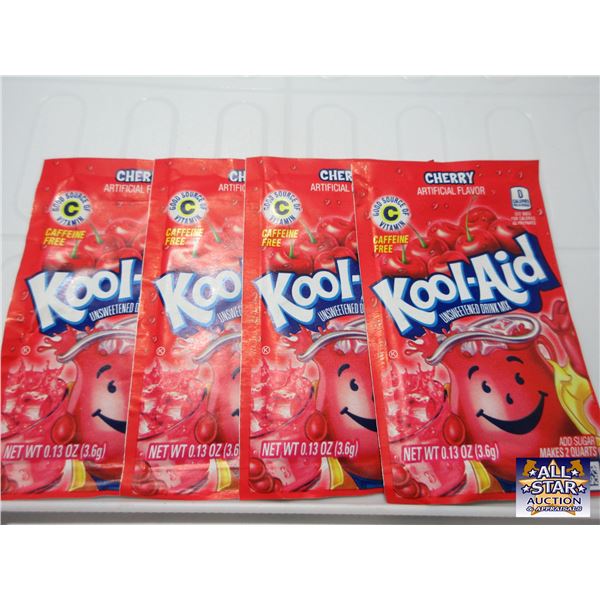 CHERRY KOOL-AID - 4 PACKAGES