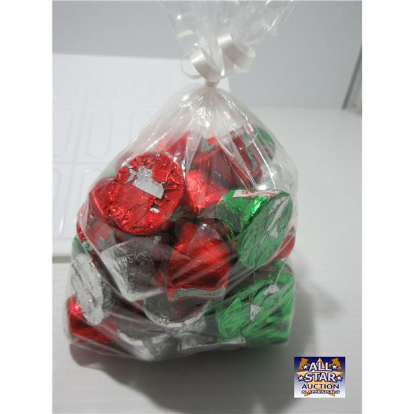MILK CHOCOLATE & CARAMEL CHRISTMAS BELLS (1 LB) - BAG