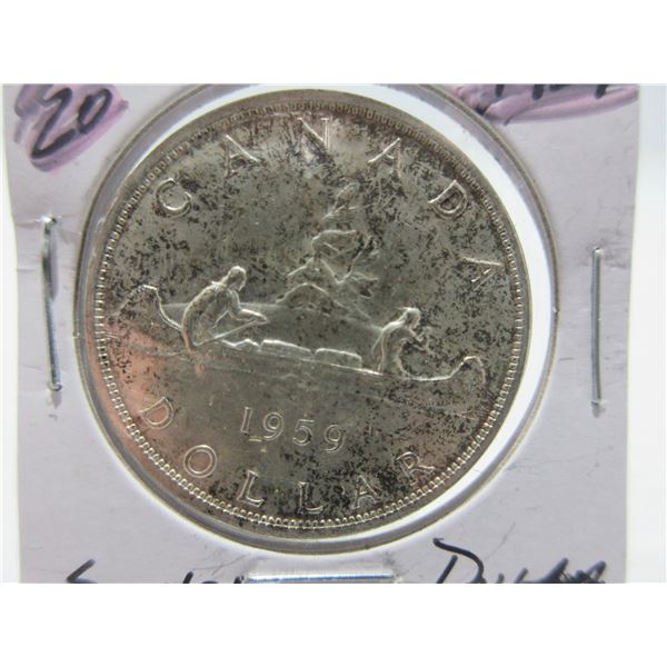 1959 CANADA SILVER DOLLAR