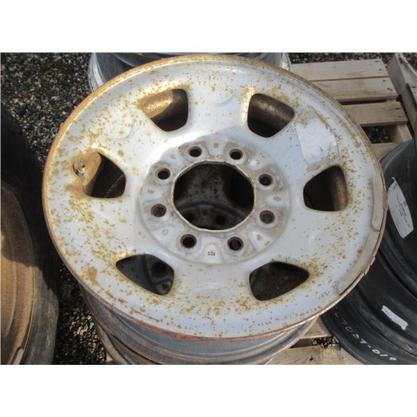 4 - 8 STUD WHEELS & GOODYEAR 265/75/R16 TIRE