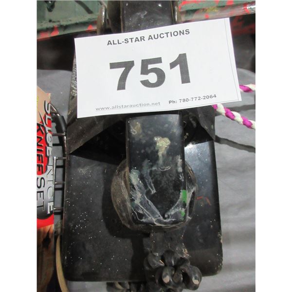 COLLECTIBLE:  BLACK ROTARY TELEPHONE