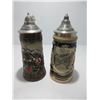 Image 1 : SEIZURE/COLLECTIBLE:  2 BEER STEINS (MADE IN GERMANY) (1 CHIPPED)
