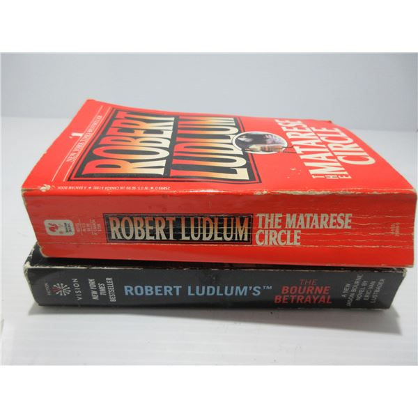SEIZURE:  2 ROBERT LUDLUM BOOKS