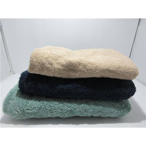 SEIZURE:  3 ASSORTED BATH TOWELS