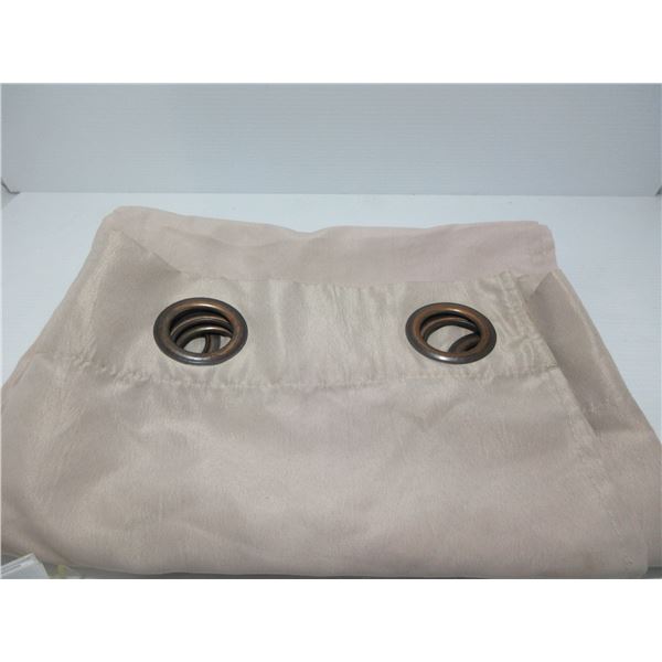 SEIZURE:  APPROX. 48" X 60" BEIGE CURTAIN PANEL