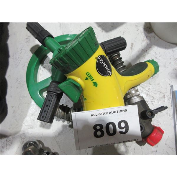 SEIZURE:  GARDEN SPRINKLER, SPRAYER, HOSE CONNECTOR