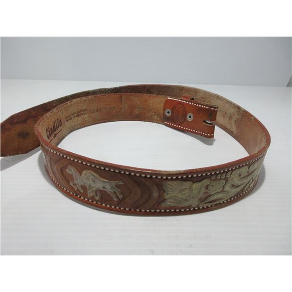 SEIZURE:  LEATHER BELT (SIZE 32)