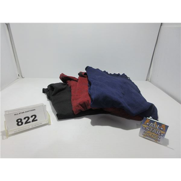 SEIZURE:  2 MEDIUM & 1 SMALL SHIRT (HELLY HANSEN, RIVET, & UNDER ARMOR)