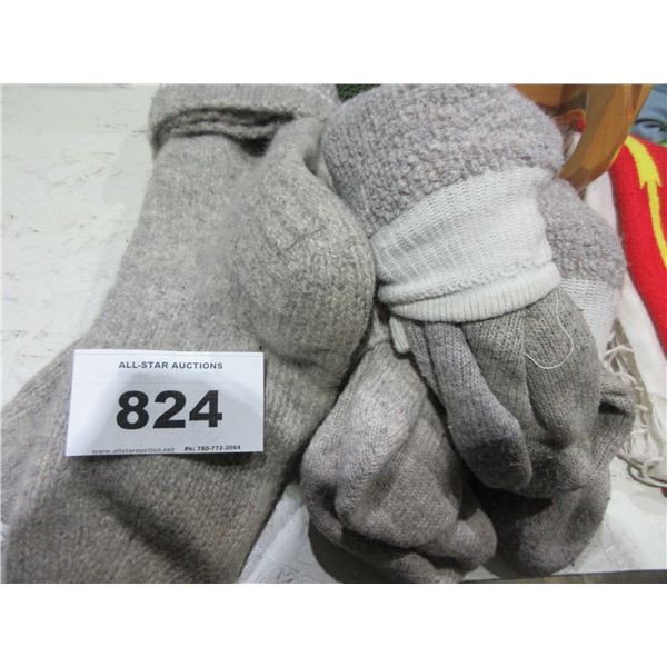 SEIZURE:  4 PAIR WOOL SOCKS