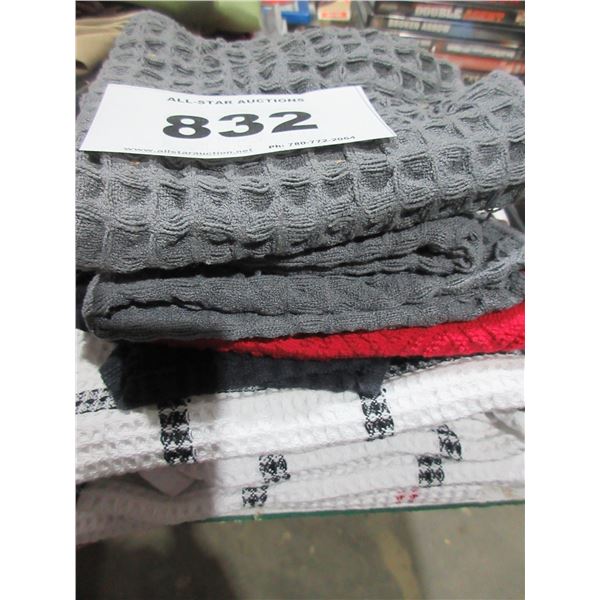 SEIZURE:  DISH TOWELS & DISH CLOTHS - BUNDLE