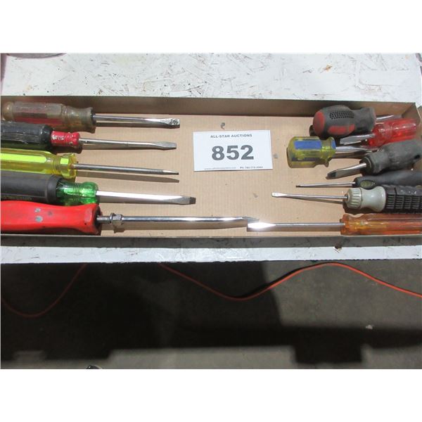 SEIZURE:  12 SCREWDRIVERS (FLAT)