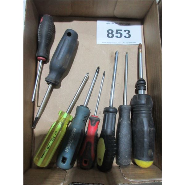 SEIZURE:  8 ASSORTED SCREWDRIVERS