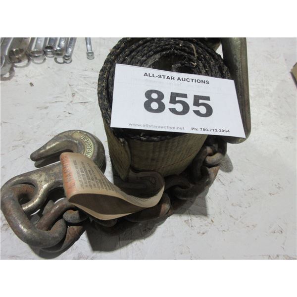 SEIZURE:  TIE DOWN STRAP C/W HOOK