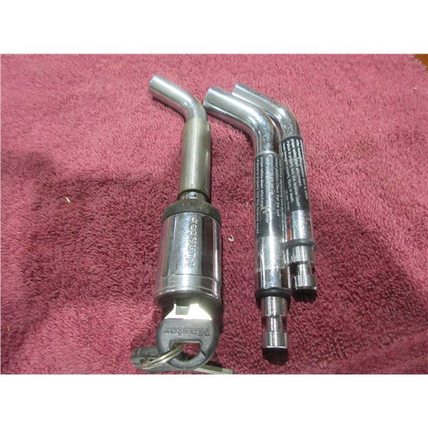 SEIZURE:  2 COUPLER PINS & 1 COUPLER LOCK & KEY
