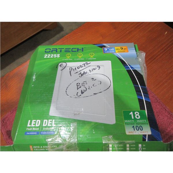 SEIZURE:  ORTECH FLUSH MOUNT LED LITE IN ORIGINAL BOX