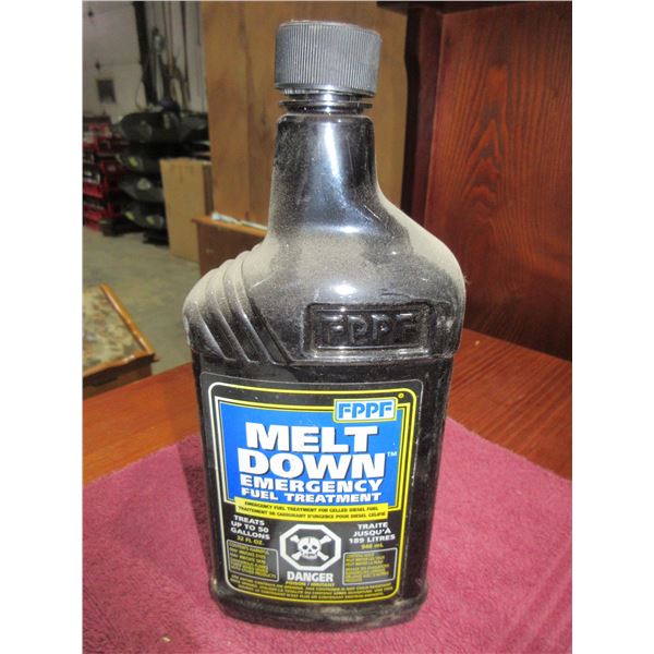 SEIZURE:  MELT DOWN EMERGENCY FUEL TREATMENT (946 ML)