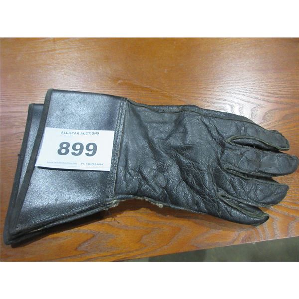 SEIZURE:  BLACK RIDING GLOVES (SIZE LARGE)