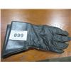 Image 1 : SEIZURE:  BLACK RIDING GLOVES (SIZE LARGE)