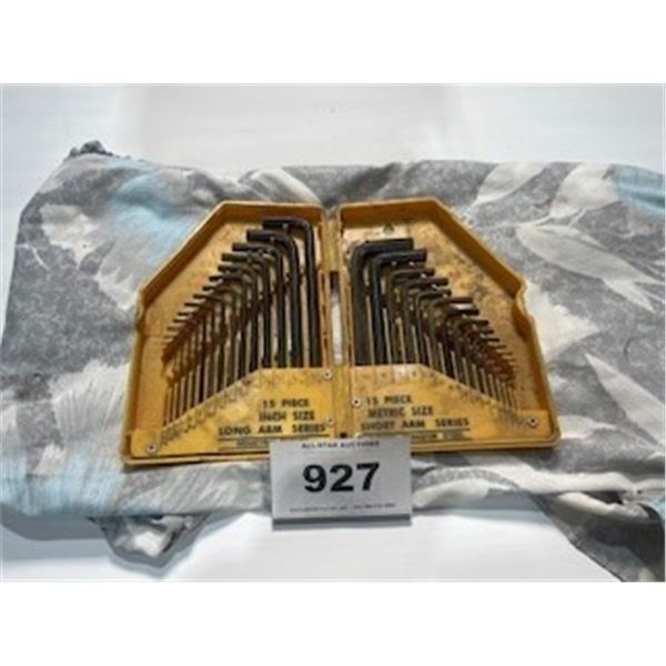 SEIZURE:  COMPLETE METRIC 1" ALLEN WRENCH SET