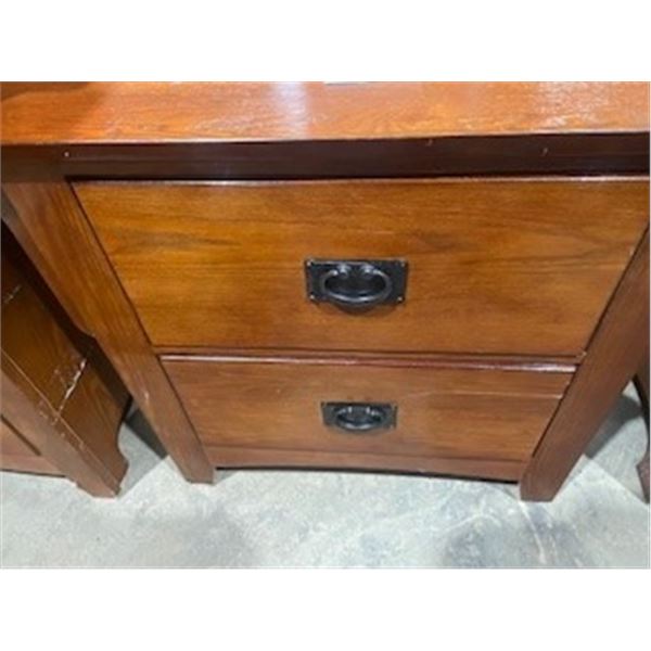 SEIZURE:  WOOD NIGHT STAND (16" X 30")