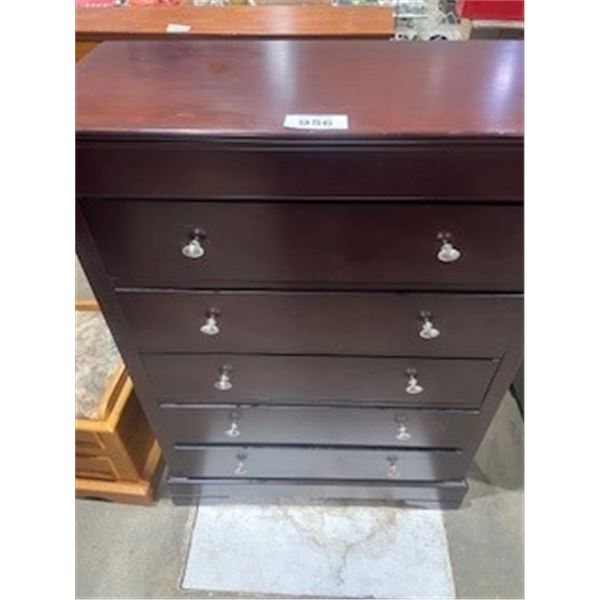 SEIZURE:  6 DRAWER & 1 HIDDEN DRAWER DRESSER (36X18X48")