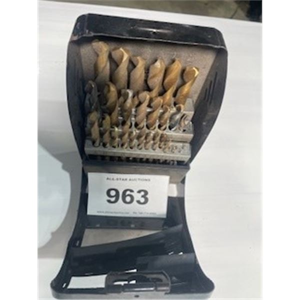 SEIZURE:  SET OF MASTERCRAFT DRILL BITS