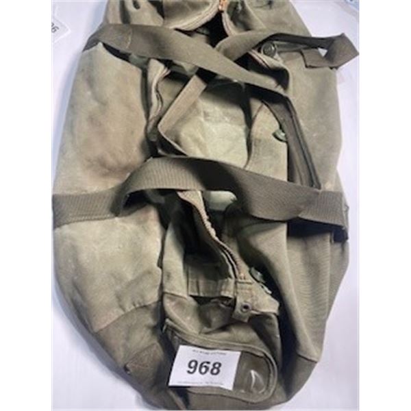 SEIZURE:  MILITARY DUFFEL BAG