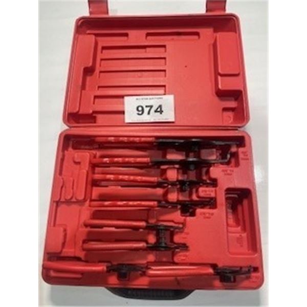 SEIZURE:  LARGE VARIETY OF UNUSED SNAP RING PLIERS